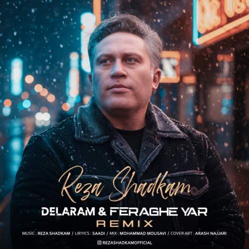 دانلود آهنگ رضا شادکام دلارام و فراق یار (ریمیکس)