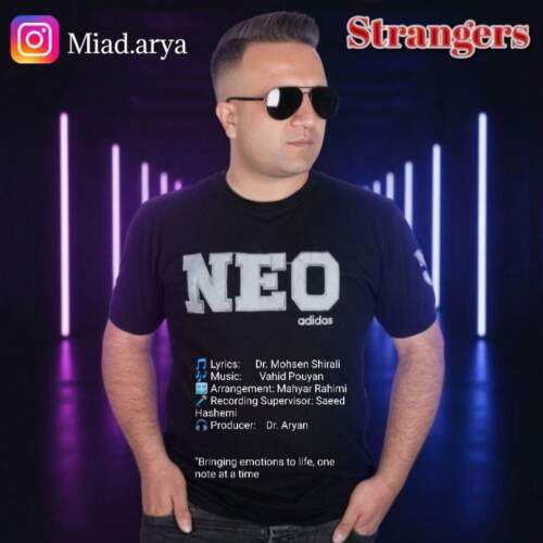 دانلود آهنگ بنام غریبه ها با صدای میعاد آریا